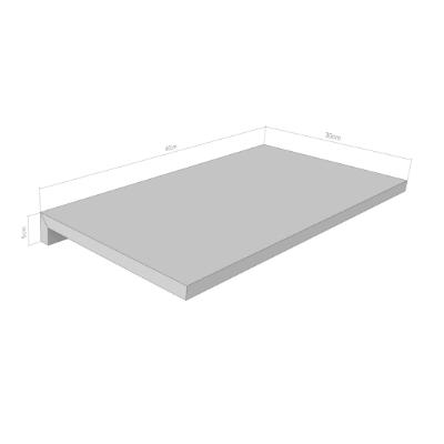 30 X 60 X 5 Stairs - Silver Non-Slip