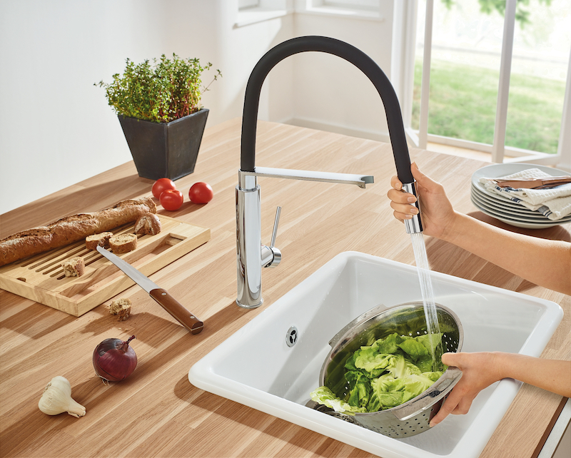 Kitchen taps by Grohe in Malta