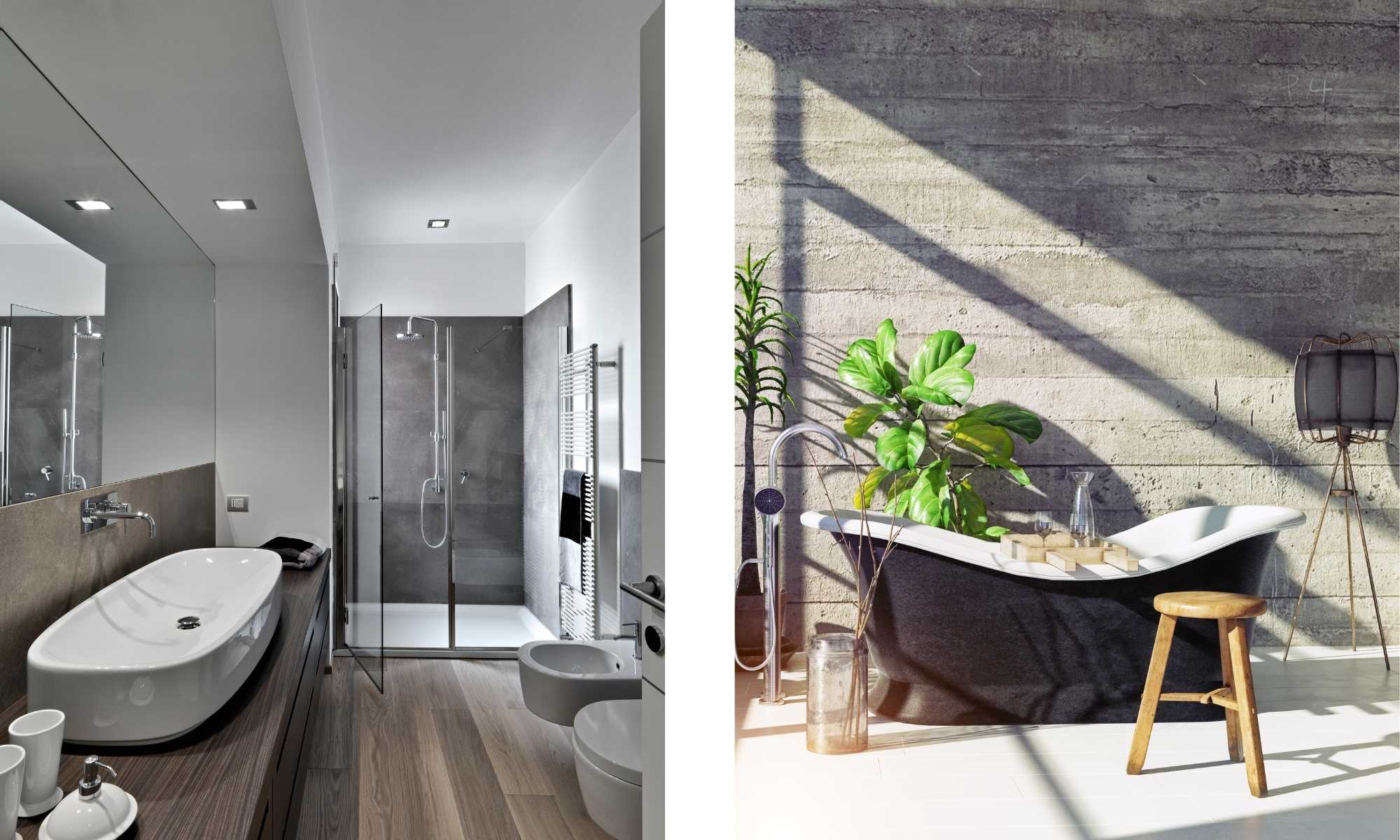 Modern and classic bathroom design ideas