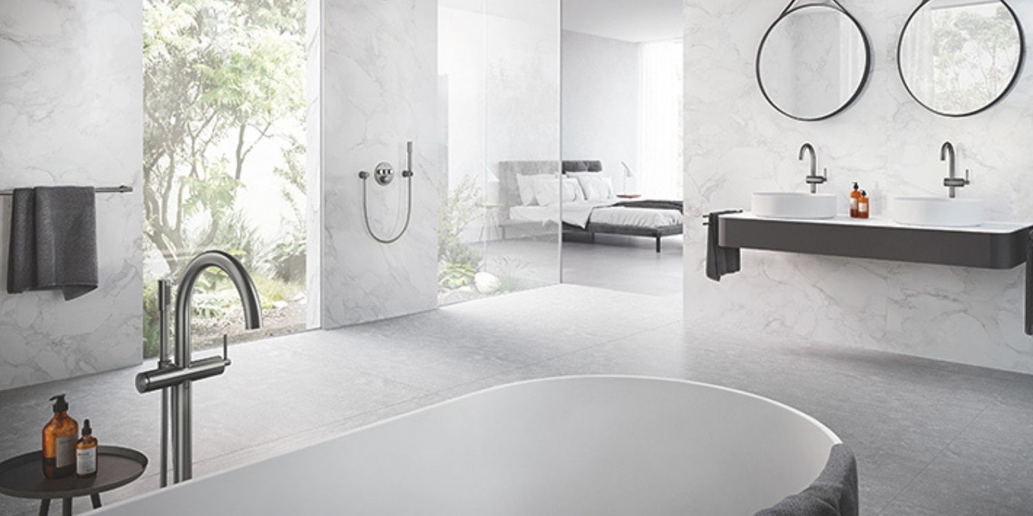 stylish bathrooms from B&M Supplies